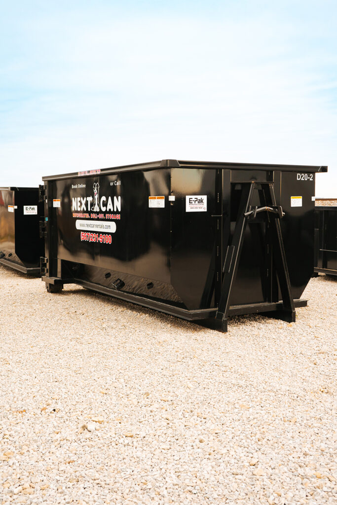 Next Can dumpster rental